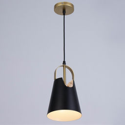 Светильник BayerLux «Санса» Е27 40 Вт черный 15×15×25-125 см