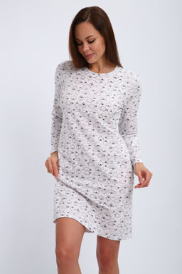 Ночная сорочка длинный рукав из кулирки Соня овечки