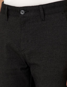 Siyah Slim Fit Kanvas Pantolon