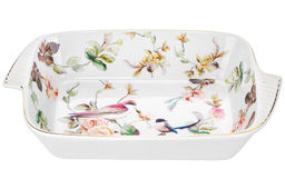 Шубница 1,2 л 29,5*18*6 см Певчие птички NEW BONE CHINA, фарфор