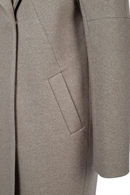 Мех натуральный (песец) Пальто утепленное Термофинн 100 г - El podio фото 11