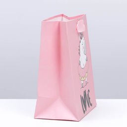 Цена за 12 шт. Пакет подарочный, упаковка, «Любовь единорога», 14 х 11 х 6,5 см