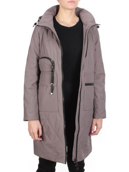 M-5022 GRAY Куртка демисезонная женская CORUSKY (100 гр. синтепон) - Fashion фото 8