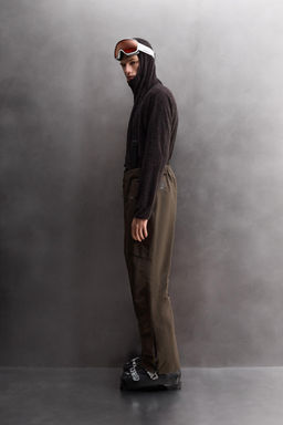 RECCO® WATERPROOF PADDED SHELL SKI TROUSERS - Zara фото 33