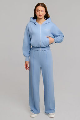 Арт. 2539/1 Костюм женский с брюками 42-48 (4 шт) Цвет:Голубой - Калинка фото 12