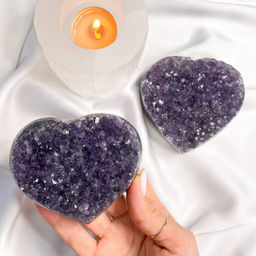 Друза сердце из Аметиста - Радуга самоцветов фото 5