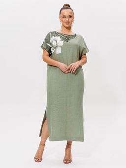 Платье Galean Style 974 хаки