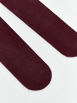 Desenli K?z Bebek K?lotlu ?orap 2li