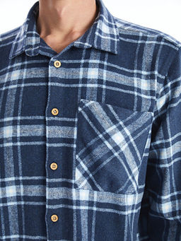 Rahat Kal?p Uzun Kollu Ekose Erkek G?mlek