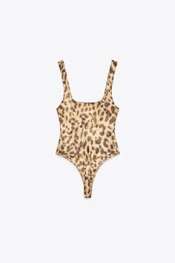 POLYAMIDE STRAPPY BODYSUIT - Zara фото 7