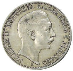 3 марки 1909 года А Германия (Пруссия)