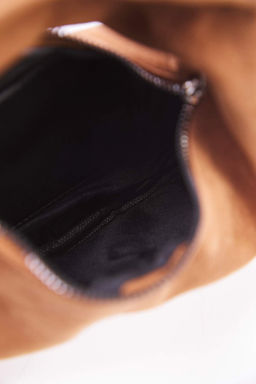 Koyu Kahverengi Kad?n Mini Boy Oval Omuz Canta TAKSS25OC00068 - Trendyolmilla фото 12