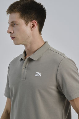 Поло Серо-зеленый - Anta фото 4