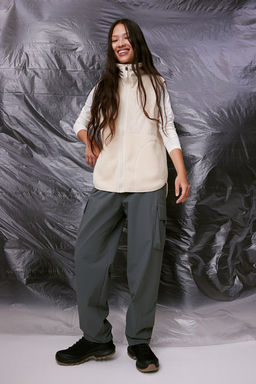 Chaleco de deporte en borreguito