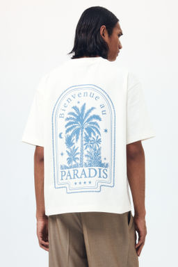 Camiseta estampada de algod?n Relaxed Fit - H&m фото 5