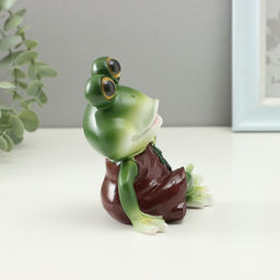 Фигурка полистоун TAKE IT EASY Лягушка с ромашкой, 7?9.5?11.5 см