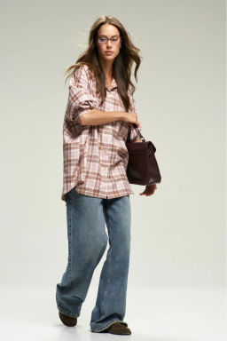 Рубашка в клетку Pink&Brown - Erist store фото 5