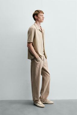 CAMISA VOILE ALGOD?N / Gris topo - Zara фото 4