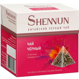 Чай Shennun черн.Китайский пирамидки 20п