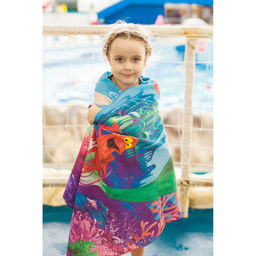 Полотенце Принцессы: Ариель 60х140 см, 100% хлопок 160гр/м2 - Disney фото 6