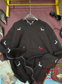 Свитер женский с таксами - Bruno фото 8