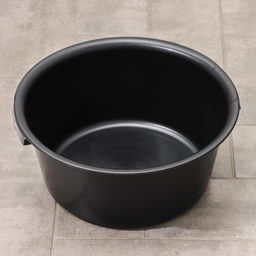 Таз круглый хозяйственный «Эконом», 12 л, пластик, МИКС