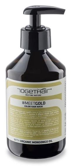 Маска оттеночная для волос, золото / MEETGOLD COLOR HAIR MASK 250 мл