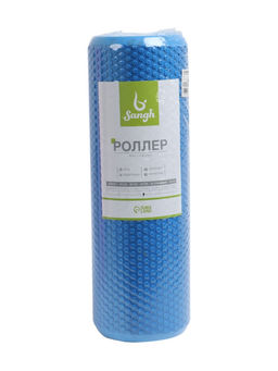 Ролик массажный Sangh, 45×15 см, цвет синий