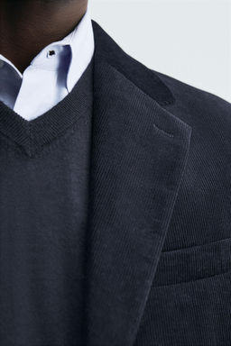CORDUROY SUIT BLAZER - Zara фото 7
