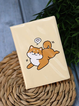 Обложка для паспорта Аниме Shiba inu love, плотность 560 мкм