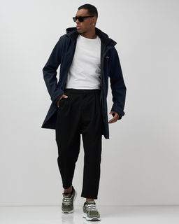 Парка спортивная мужская с капюшоном softshell темно-синего цвета 9565TS - Mtforce фото 11