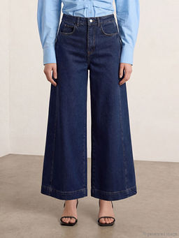 Wideleg Kad?n Jean Pantolon