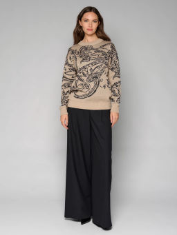 Джемпер женский 12411-53025 paisley taupe - Eleganzza фото 2