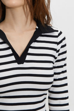 Лонгслив с отложным воротником - Mollis фото 3