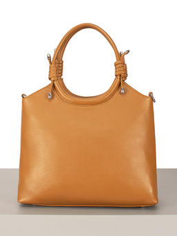 LACCOMA сумка Y2054-рыжий натуральная кожа полиэстер