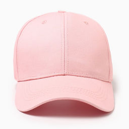 Кепка однотонная MINAKU, нежно-розовая, размер 58, хлопок 100%