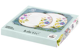 Набор тарелок для закуски 2 пр. 20,5*20,5*1,5 см Juliette NEW BONE CHINA - Elan gallery фото 19