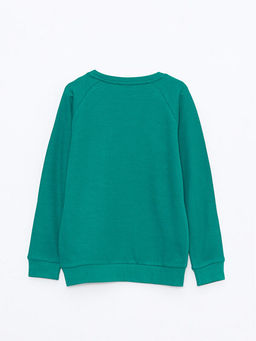 Bisiklet Yaka Basic Uzun Kollu Erkek ?ocuk Ti??rt - Waikiki фото 2