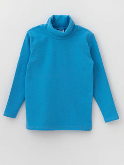 Джемпер для мальчика из трикотажной рибаны, белый - Lesi kids фото 12