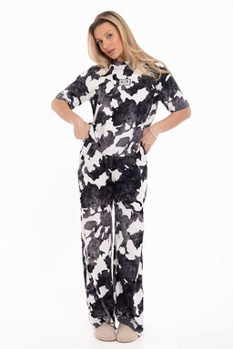 Костюм М325158чб Черный/белый