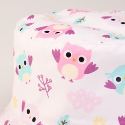 Панама детская «Совята», белая, р-р 48-50