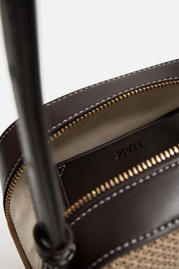 WOVEN CROSSBODY BAG - Zara фото 6