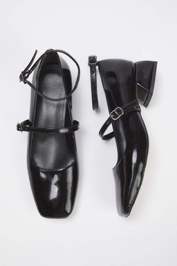 Teen Siyah Mary Jane Bilekten Bagl? Kare Burun Kad?n Topuklu Ayakkab?
TAKAW26TO00003 - Trendyolmilla фото 2