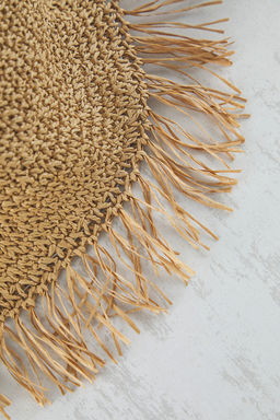 Bej Puskul Plaj Sapka TBESS25SP00000 - Trendyolmilla фото 5