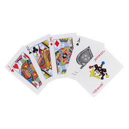 Карты игральные пластиковые 777, колода 54 шт., красный с белым - Simaland фото 2