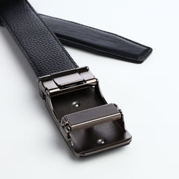 Ремень мужской, ширина 3.6 см, длина 120 см, натуральная кожа, пряжка автомат, чёрный