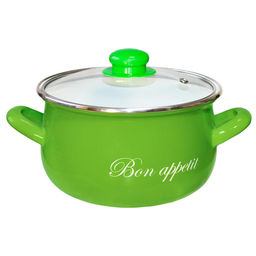 Грин Кастрюля 3,1л со стекл. кр. арт.2234D /INTEROS/