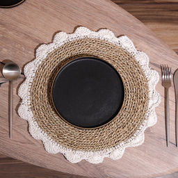 Салфетка сервировочная, 35 см, круглая