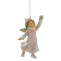 Украшение новогоднее "Девочка", L5 W2 H7 см, 3в.