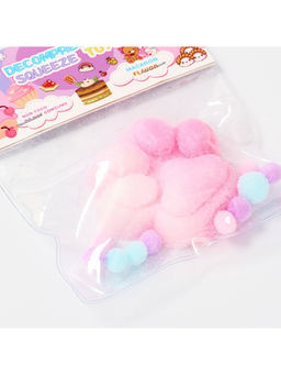 Сквиш антистресс - игрушка «Лапка», с пушистой посыпкой, МИКС